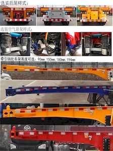 Luoxiang  LXC9402TJZ Container transport semi-trailer