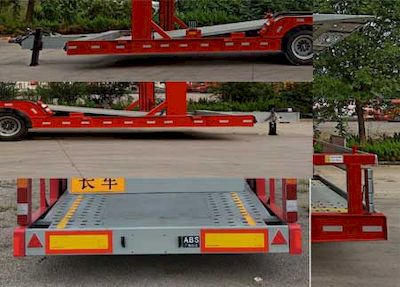 SAIC ExxonMobil TGT9180TCL Central axle vehicle transport trailer