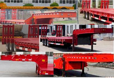 Yunxiang  YDX9401TDP Low flatbed semi-trailer