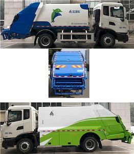 Sanli  CGJ5188ZYSDFE6 Compressed garbage truck