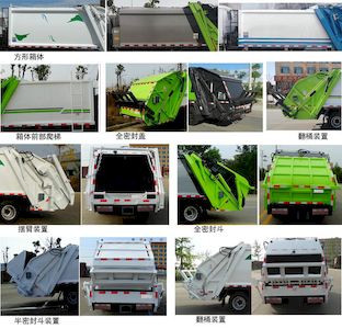 Fengba  STD5121ZYSGF6 Compressed garbage truck