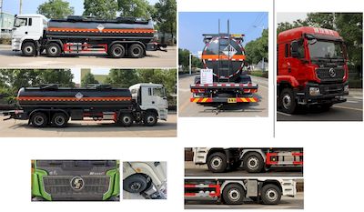 Zhongqi Liwei brand automobiles HLW5320GZWS6 Miscellaneous dangerous goods tank transport vehicle