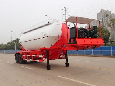 Sanji  JSJ9350GXH Lower ash semi-trailer