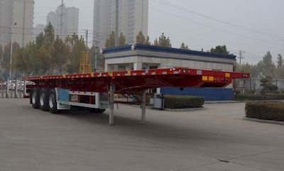 Tianjun Dejin brand automobilesTJV9402ZZXPJFlat dump semi-trailer