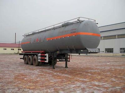 Zhengkang Hongtai brand automobilesHHT9400GHYAChemical liquid transportation semi-trailer