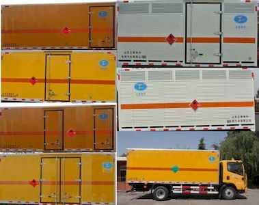 Chunxing  ZZT5120XRQ5 Flammable gas box transport vehicle