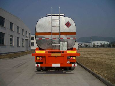 Zhongshang Automobile ZZS9400GHY Chemical liquid transportation semi-trailer