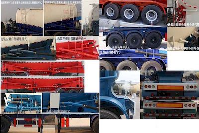 Tongyada  CTY9400GFLB Low density powder material transportation semi-trailer