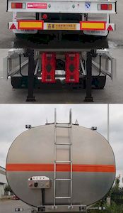 Changhua  HCH9407GRYDB Aluminum alloy flammable liquid tank transport semi-trailer