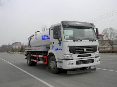 Yuanyi  JHL5167GQWM46ZZ Cleaning the suction truck