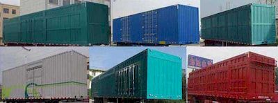 Jufeng Suwei  WJM9404XXY Box transport semi-trailer