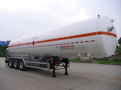 Wufeng  JXY9408GDY4 Low temperature liquid transport semi-trailer