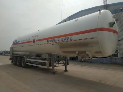 Wufeng  JXY9408GDY4 Low temperature liquid transport semi-trailer