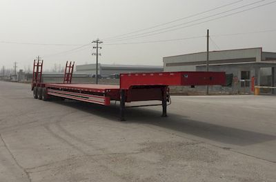 Chenlu  LJT9400TDPXZ Low flatbed semi-trailer