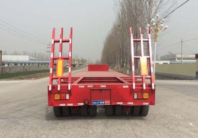 Chenlu  LJT9400TDPXZ Low flatbed semi-trailer