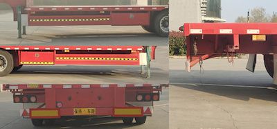 Liangxin brand automobile LXD9400TDP Low flatbed semi-trailer