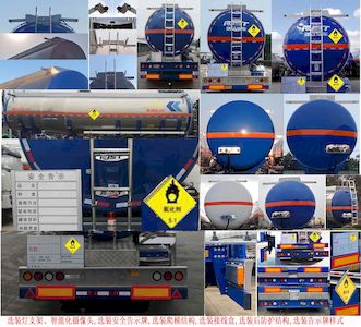 Ruijiang  WL9401GYWD34Y Tank transport semi-trailer for oxidizing substances