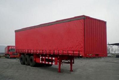 Zhongshang Automobile ZL9350XXY Side curtain box semi-trailer