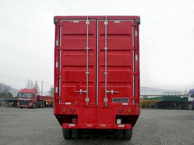 Zhongshang Automobile ZL9350XXY Side curtain box semi-trailer