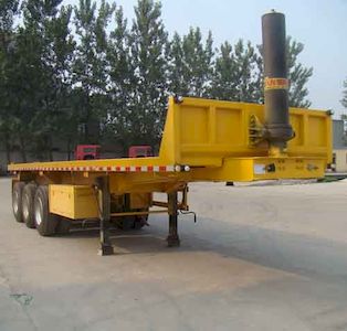 Hongruitong  HRT9400ZZXP Flat dump semi-trailer