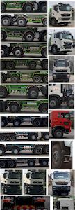 Huadian First Brand Automobile EHY5317GJBZ Concrete mixing transport vehicle