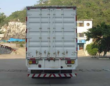 Liute Shenli  LZT5252XXYPK2E3L10T3A95 Flat head box transport vehicle