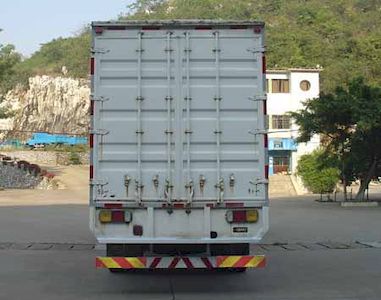 Liute Shenli  LZT5252XXYPK2E3L10T3A95 Flat head box transport vehicle