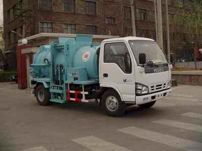 Hualin  HLT5070ZZZY Hydraulic Lifter Garbage truck 