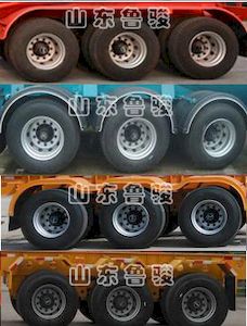 Xinlujun  SSY9404TWYE1 Transport semi-trailer of dangerous goods tank frame