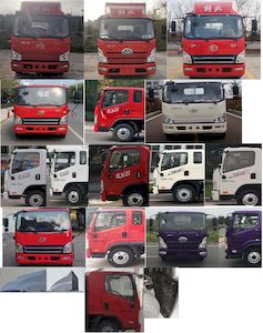 Jiefang Automobile CA5120XXYP40K2L5E5A85 Box transport vehicle