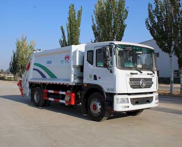 Ningqi brand automobiles HLN5180ZYSE6 Compressed garbage truck