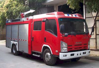 Hai Dun Automobile JDX5100GXFPM35 Foam fire truck