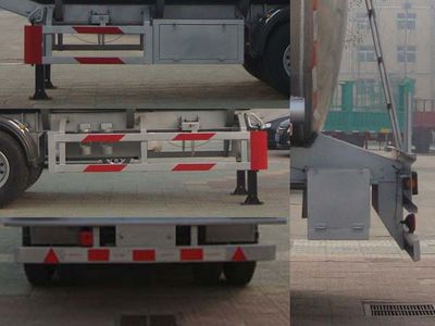 Liangshan Dongyue  CSQ9400GYYA Aluminum alloy oil transport semi-trailer