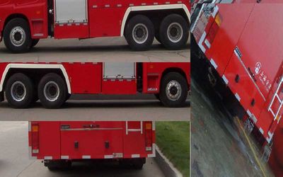 Hai Dun Automobile JDX5280GXFPM120U Foam fire truck