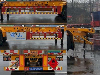 Mengshan  MSC9350TWY Transport semi-trailer of dangerous goods tank frame