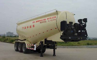 Wugong  WGG9401GXH Lower ash semi-trailer