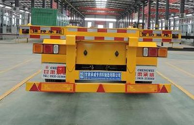 Chengwei  GCW9401TJZ Container transport semi-trailer