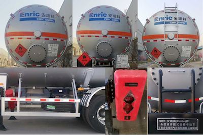 An Rui Ke  HGJ9400GRY1 Flammable liquid tank transport semi-trailer