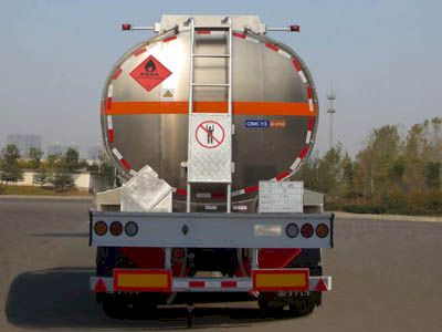 Lingyu  CLY9340GYYB Oil transport semi-trailer