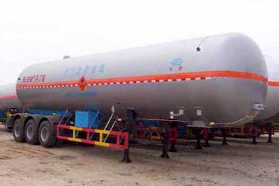 Hongtu  HT9408GYQ5 Semi trailer for liquefied gas transportation