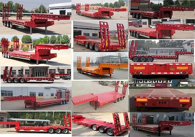 Yunxiang  YDX9380TDP Low flatbed semi-trailer