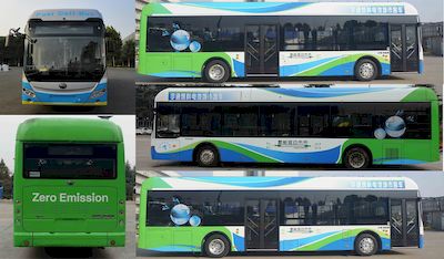 Yutong  ZK6125FCEVG10 Fuel cell low entry city buses