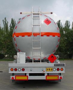 Jinbi  PJQ9400GRYA Flammable liquid tank transport semi-trailer