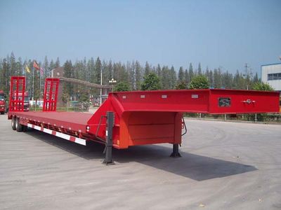 Guoshi Huabang brand automobiles XHB9402TDP Low flatbed semi-trailer