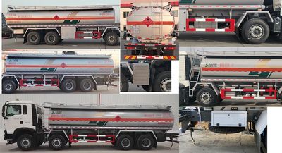 Green Leaf JYJ5327GRYF1 Flammable liquid tank transport vehicle