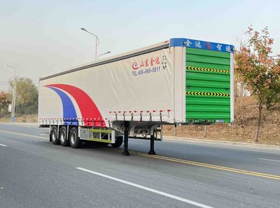 Liangyun brand automobile SLY9400XXYC Box transport semi-trailer