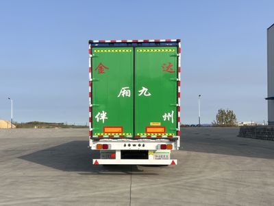 Liangyun brand automobile SLY9400XXYC Box transport semi-trailer