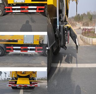 Jinyinhu  WFA5080GQWH Cleaning the suction truck