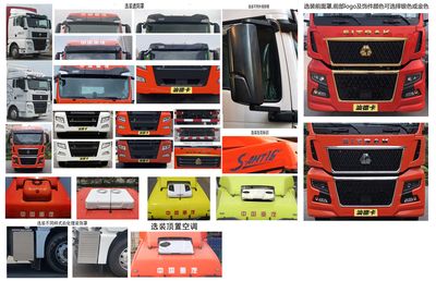 Shandeka brand automobiles ZZ5256CCQN56CHF1 Livestock and poultry transport vehicles