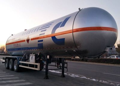 Jiancheng  JC9403GYQQB Semi trailer for liquefied gas transportation